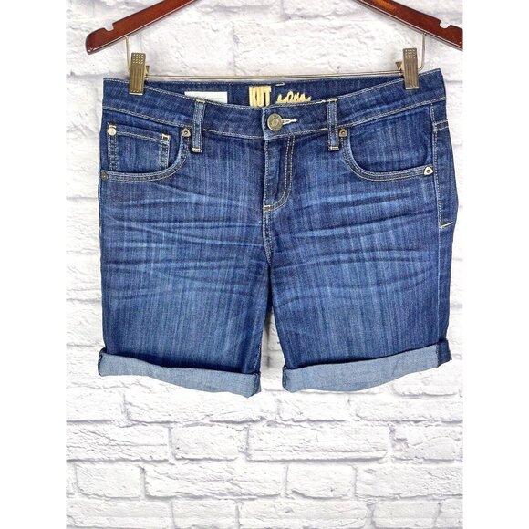 KUT FROM THE KLOTH Men's Catherine Boyfriend Denim Shorts Size 4 - Picture 1 of 4